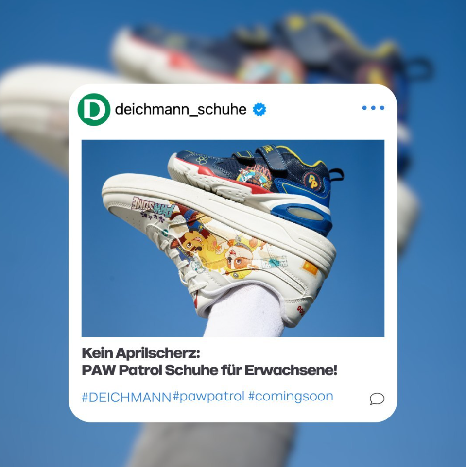 Paw Patrol Shoes für Erwachsene: Ein Lizenz-Hit - das schafft nur Licensing