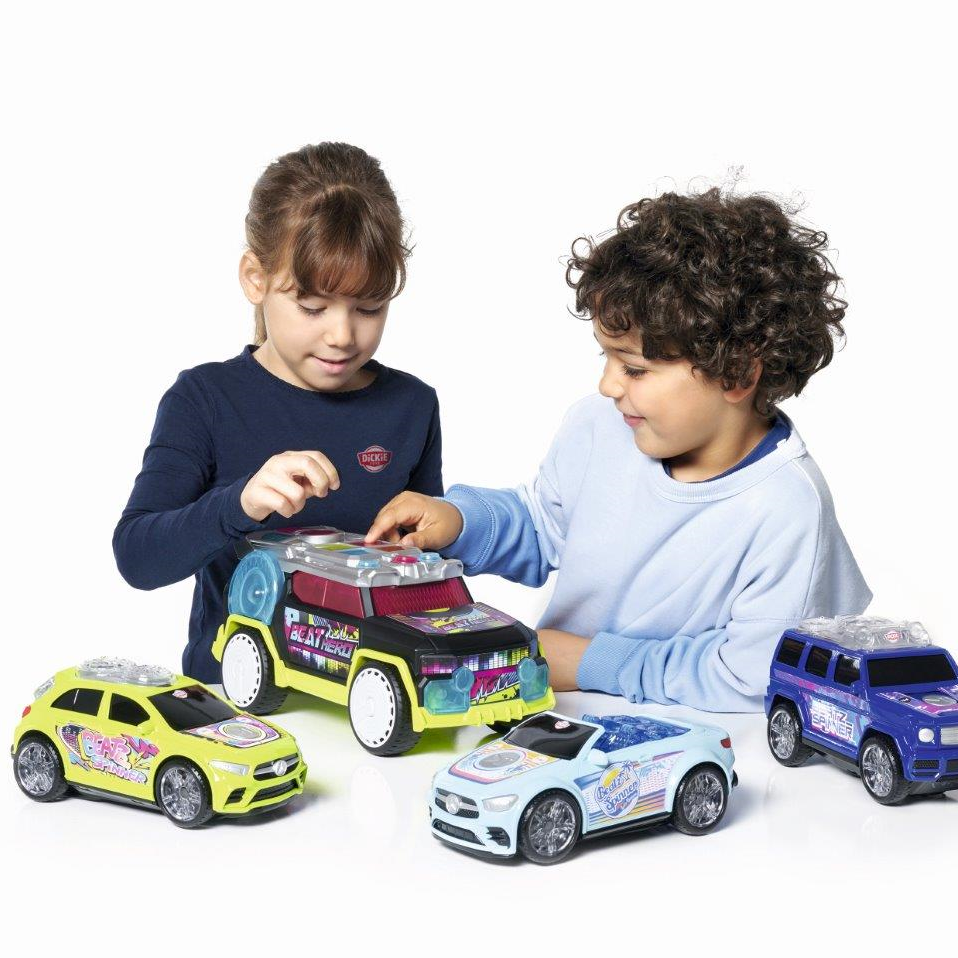 Innovative Licht- und Musikfahrzeuge von Dickie Toys