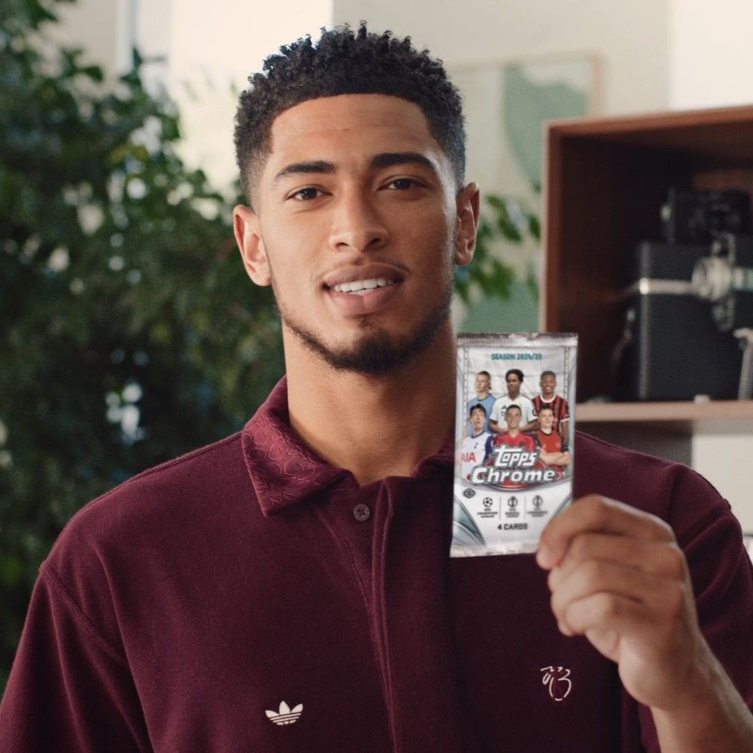 Topps präsentiert die neue Serie Topps Chrome UEFA Club Competitions 2024/25