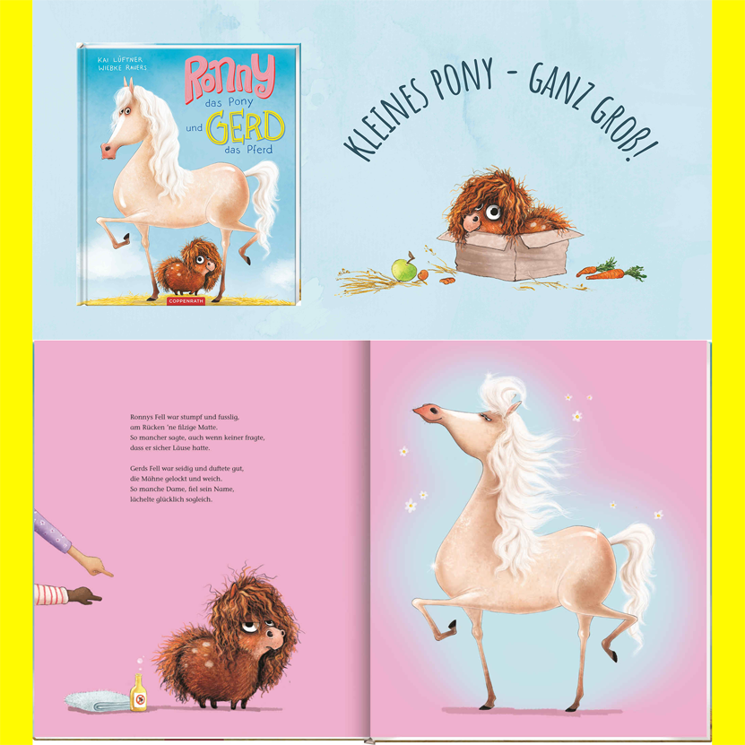 Kleines Pony - ganz groß