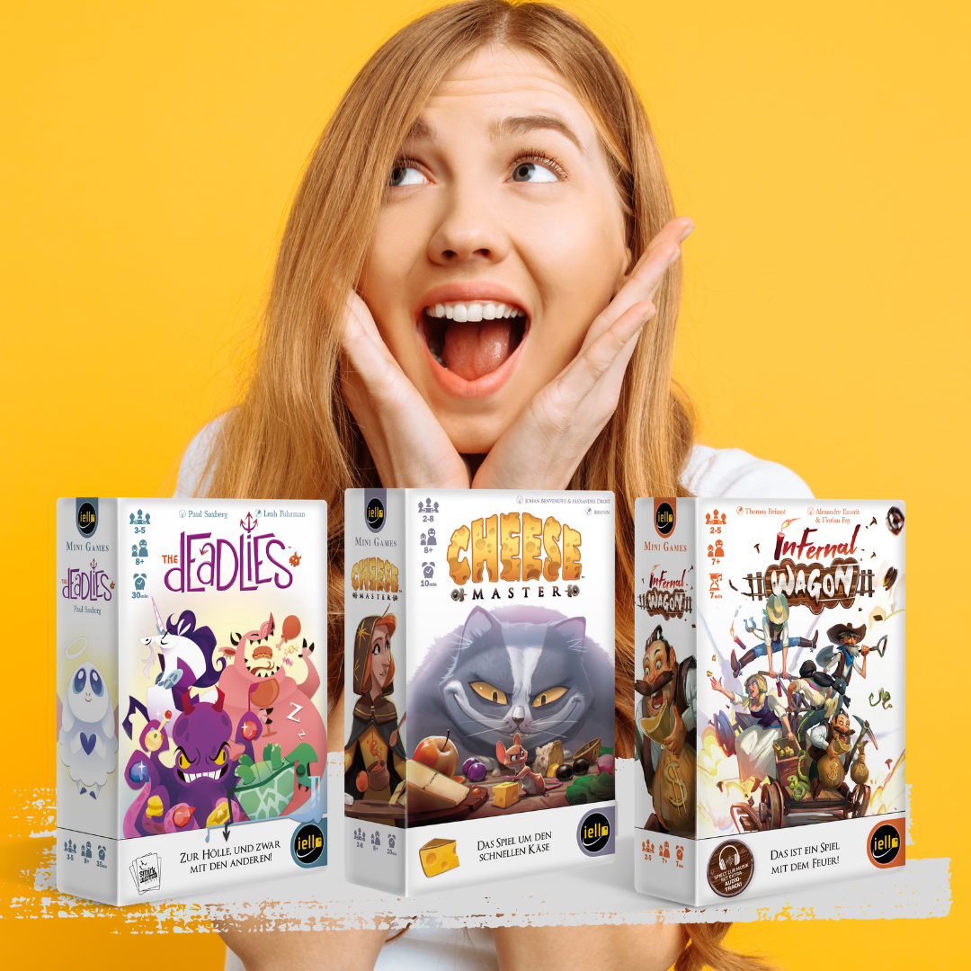 Klein & fein - die Mini Games Reihe von Iello