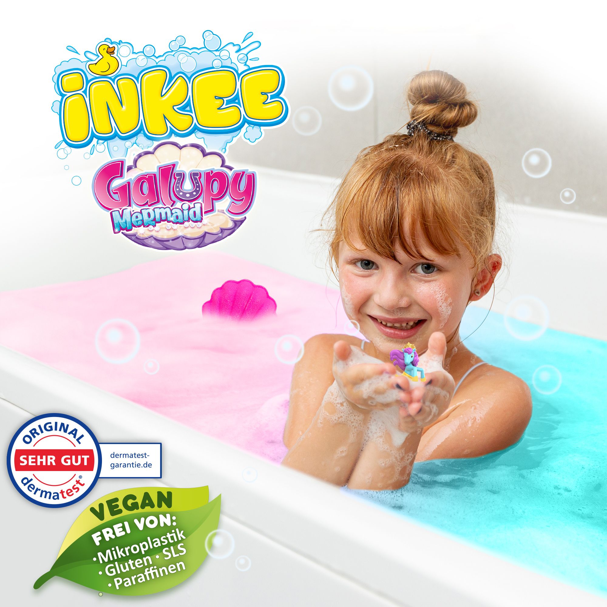 Die Galupy Mermaids erobern jetzt auch die Badewanne!