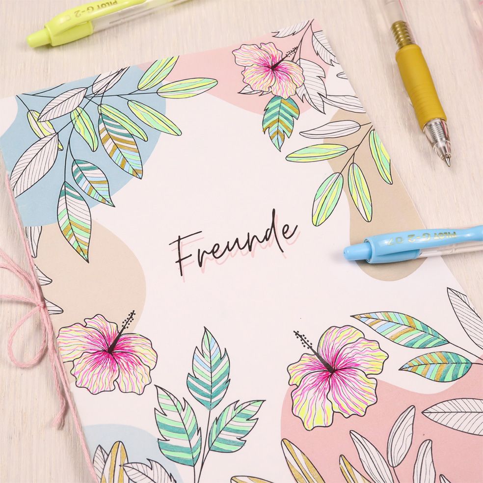 G2 von PILOT: Farbenfrohes Freundebuch gestalten