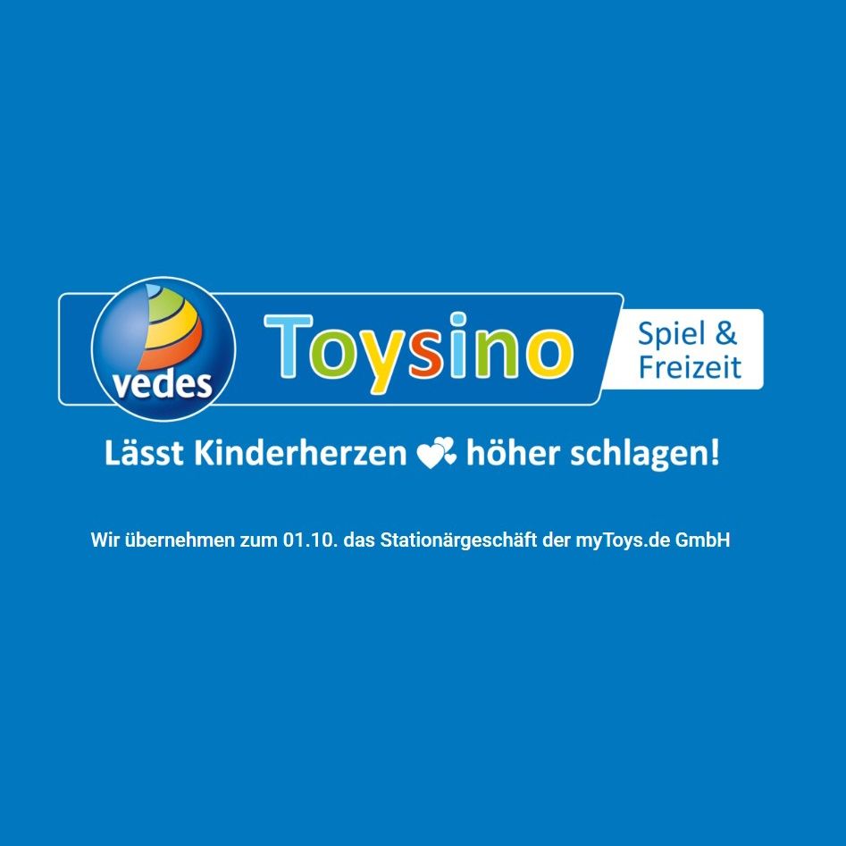 Toysino GmbH übernimmt erfolgreich das Stationärgeschäft der MyToys.de GmbH