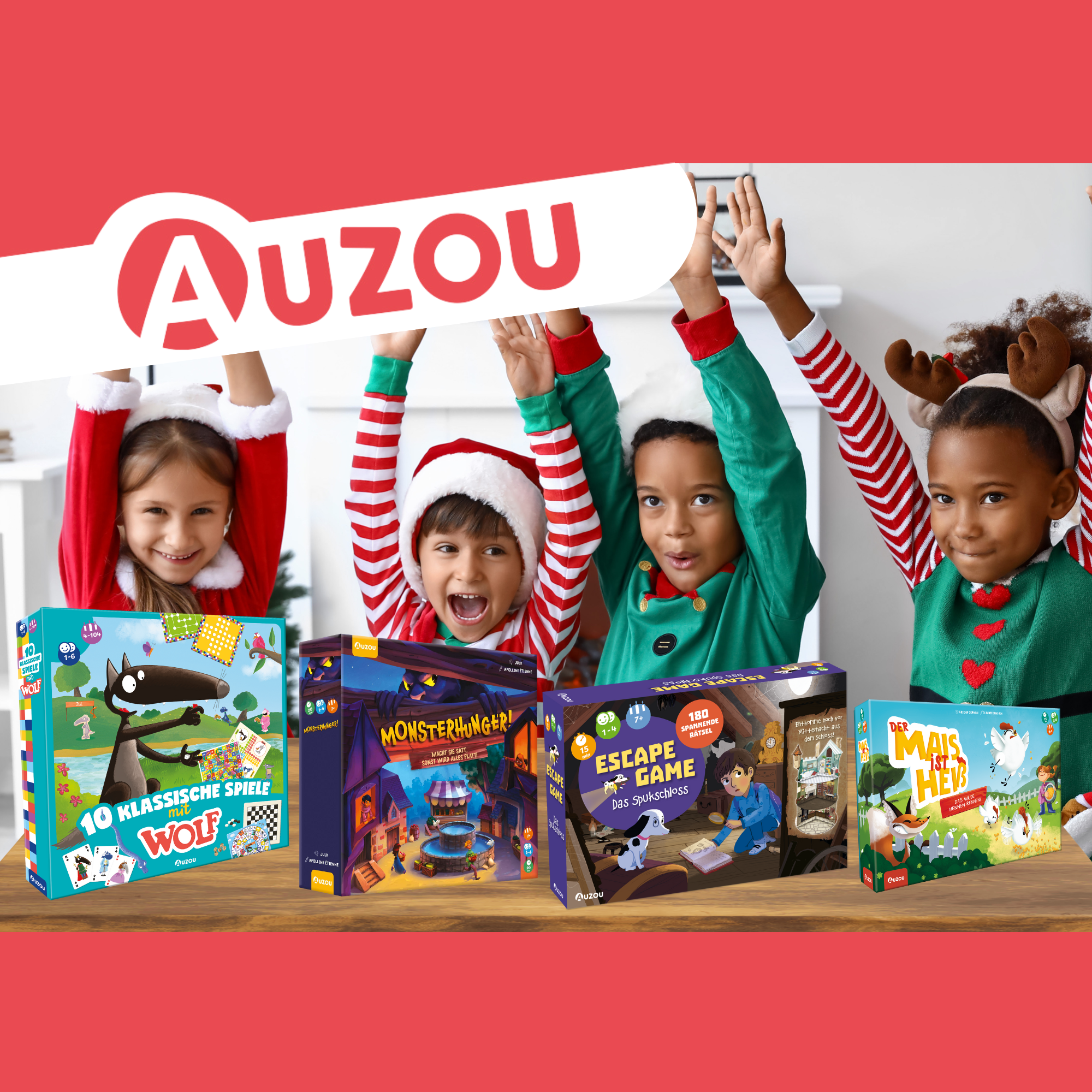 Magische Momente mit den Spielen von Auzou