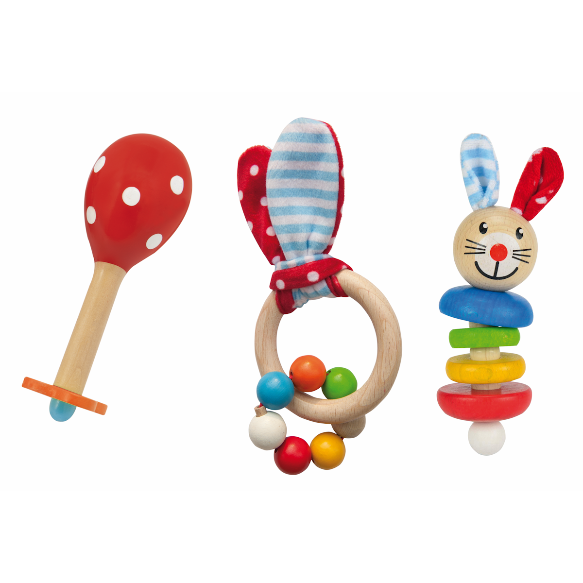 Eichhorn Baby - Niedliches Holzspielzeug für die ersten Lebensmonate