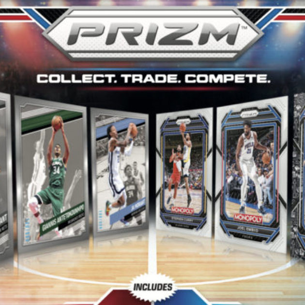 NBA Prizm Trading Cards for Monopoly