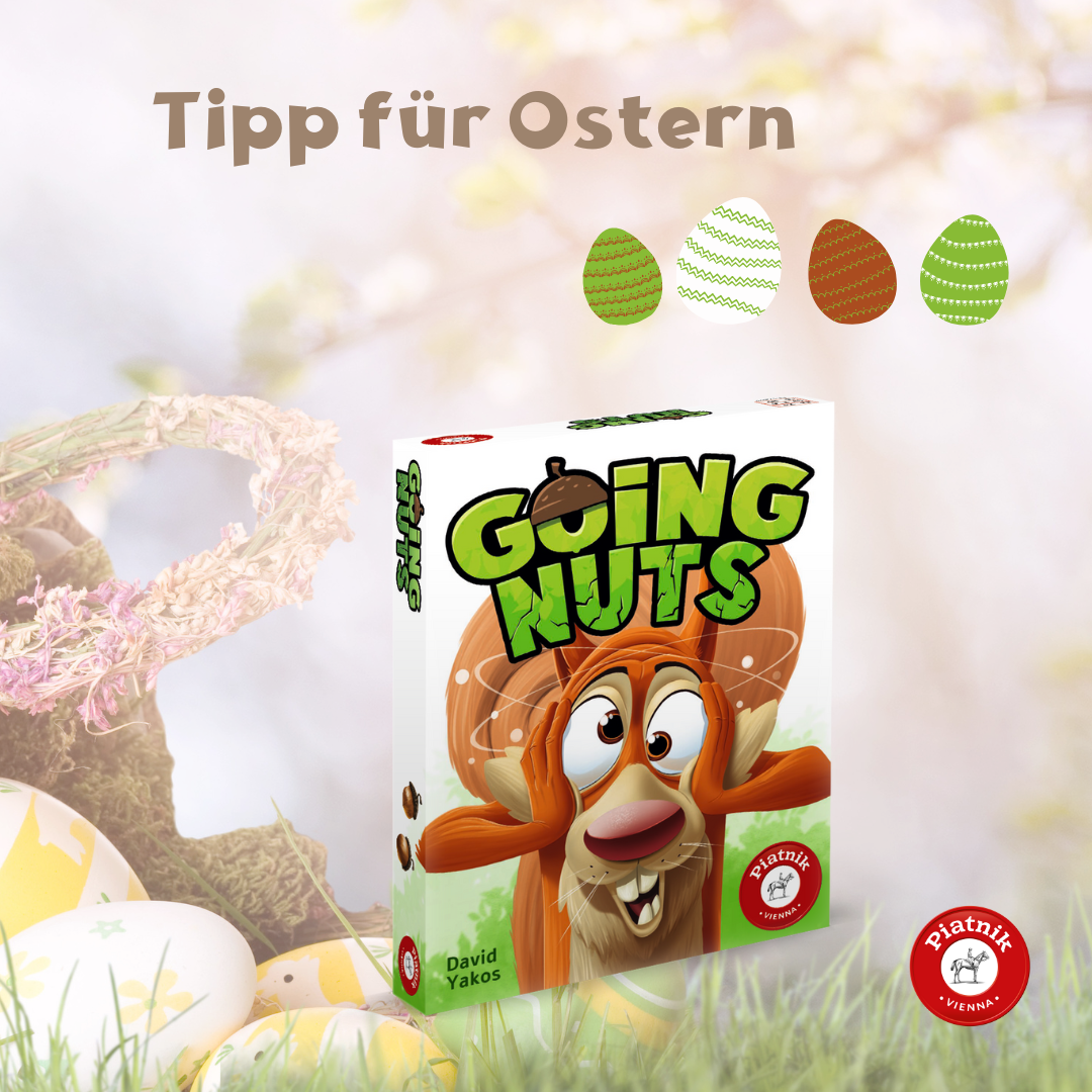 Das neue, rasante Kartenspiel "Going Nuts"