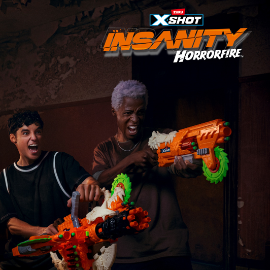 Die neuen XSHOT HorrorFire Blaster von ZURU