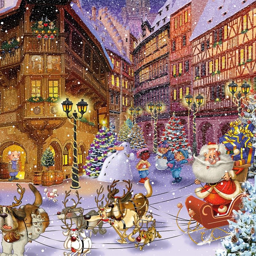 Verspielte Weihnachten und einen guten Start ins neue Jahr