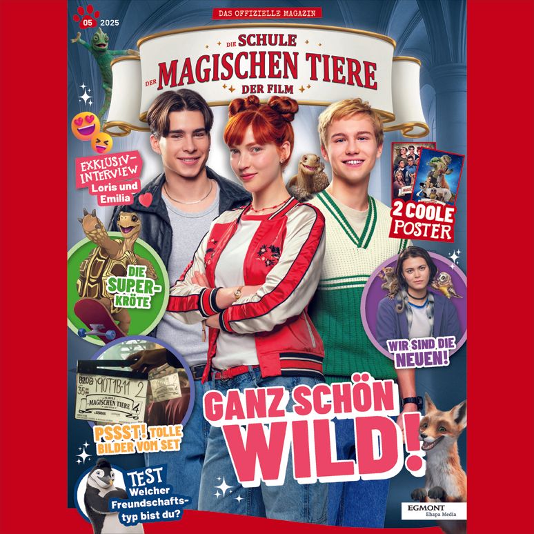 Egmont Ehapa Media startet Magazin zu „Die Schule der magischen Tiere – Der Film“