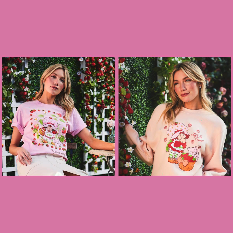 BoxLunch Celebrates Strawberry Shortcake’s 45th Anniversary with a Retro-Inspired Capsule Collection