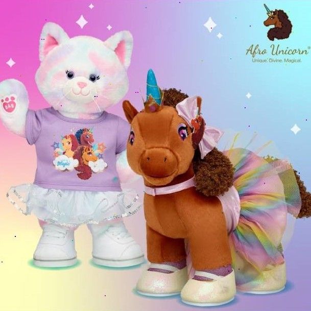 Build-A-Bear and Afro Unicorn Collaborate For an Enchanting Collection