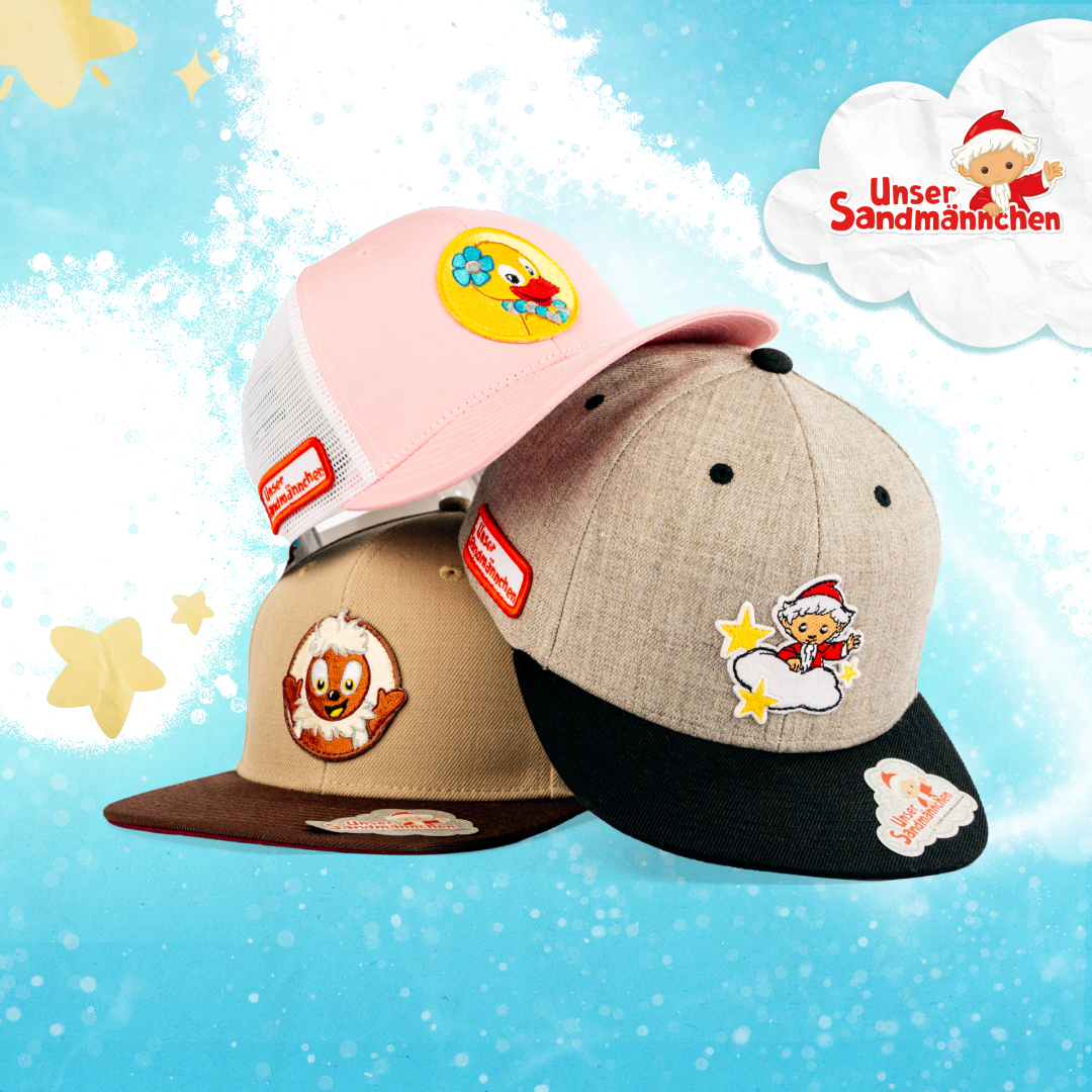 Cap-Kollektion vom Sandmännchen