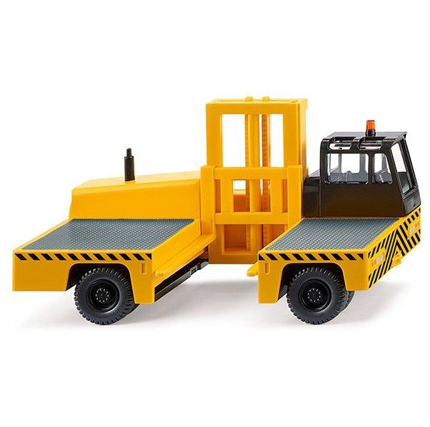 Ur-Modell des Seitenstaplers feiert Premiere und unterstützt traditionsreiche Container-Logistik