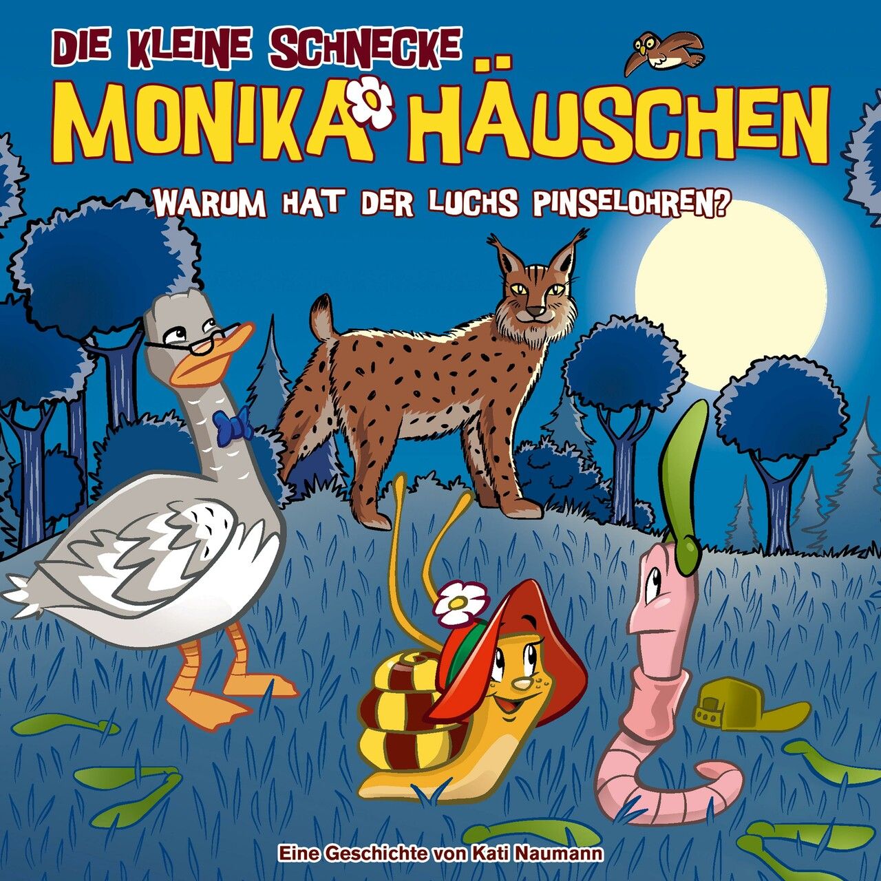 Monika Häuschen und ihre Freunde gehen der Frage nach: "Warum hat der Luchs Pinselohren?"