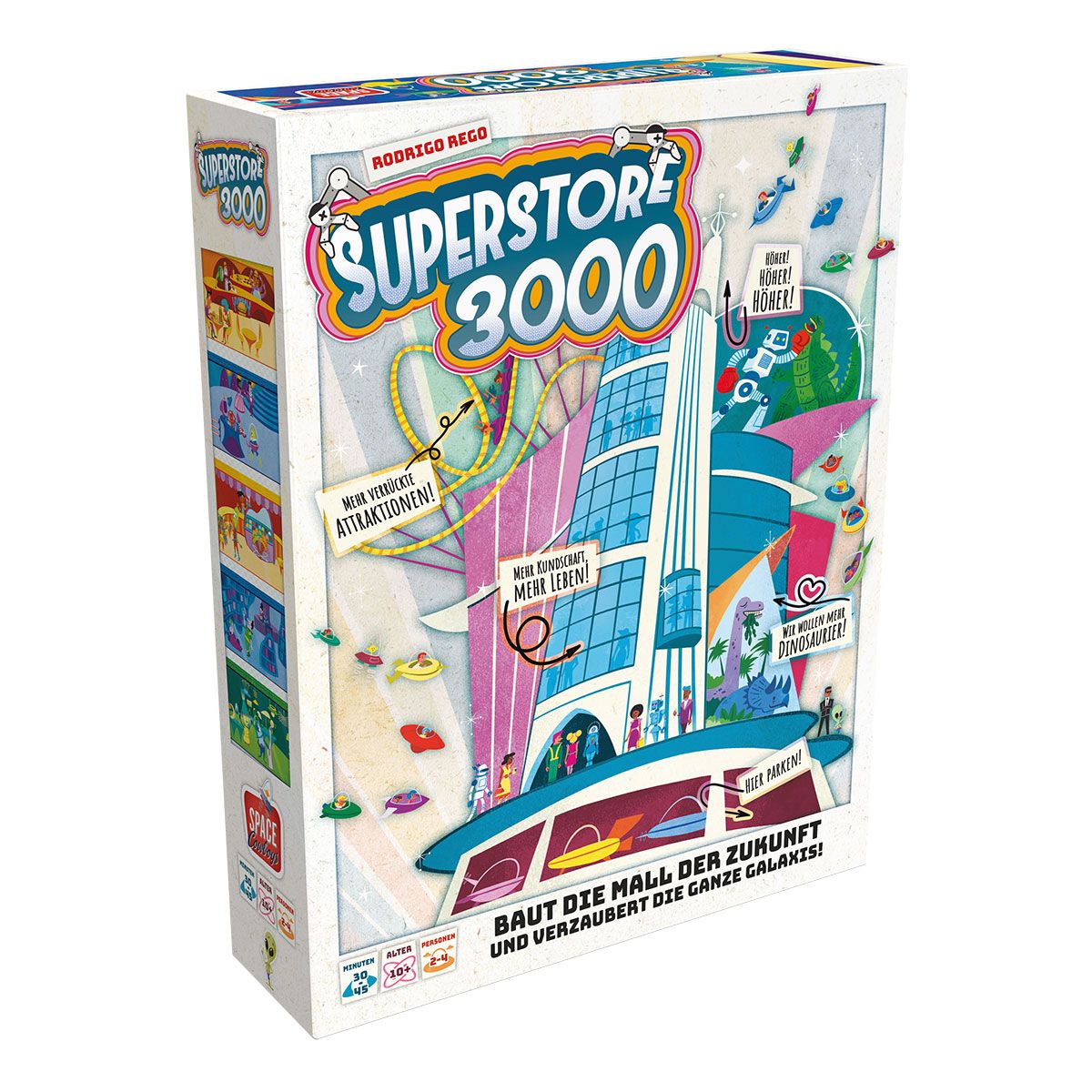 Baue die Mall der Zukunft: Superstore 3000 – Das galaktische Strategiespiel für die ganze Familie!