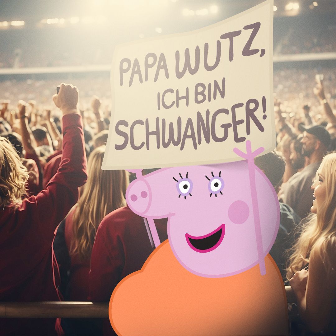 Mama Wutz macht es wie die Hollywood Stars