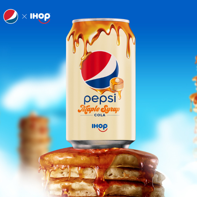 Pepsi Releases Limited Batch of Maple Syrup Cola with IHOP