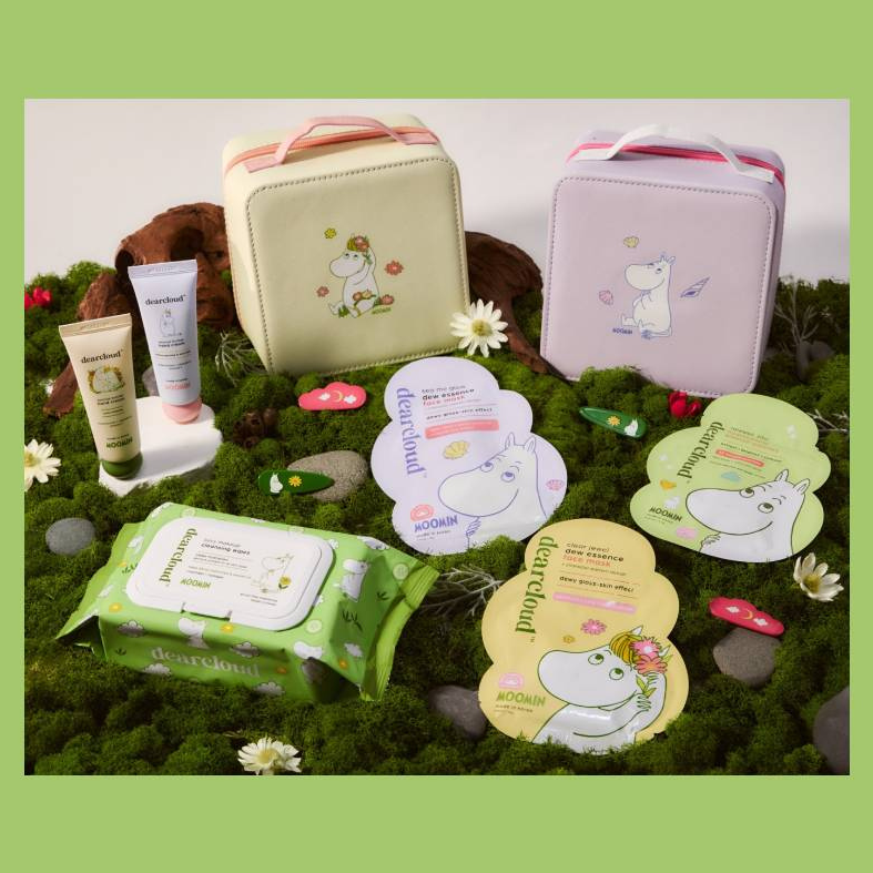 Moomin Partners with Next Generation Beauty Company Dearcloud