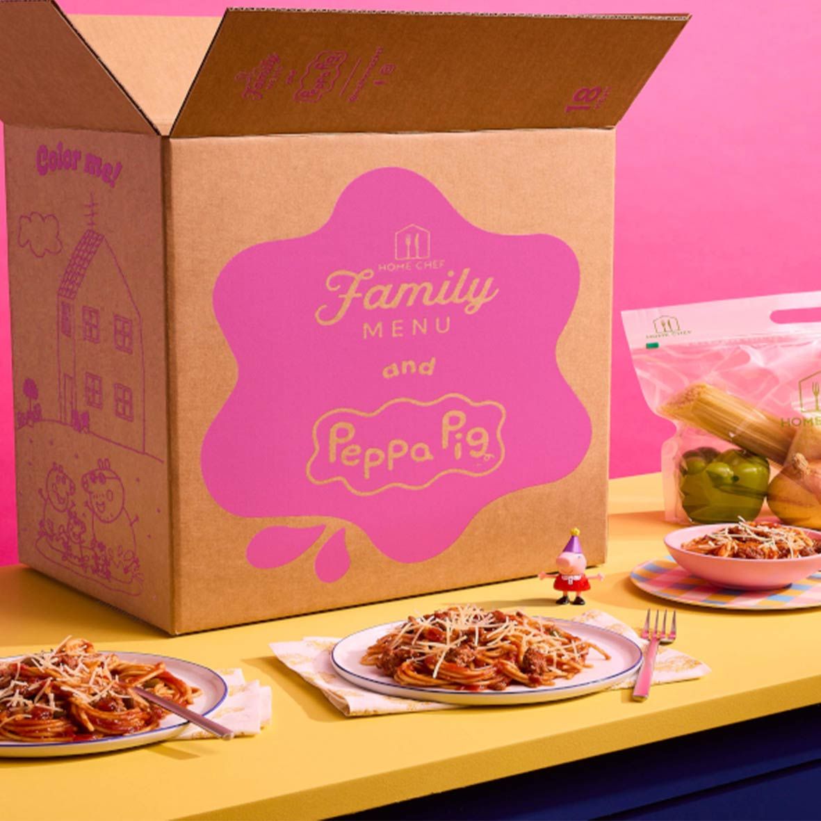 Peppa Wutz und Home Chef sorgen für leckere Mahlzeiten