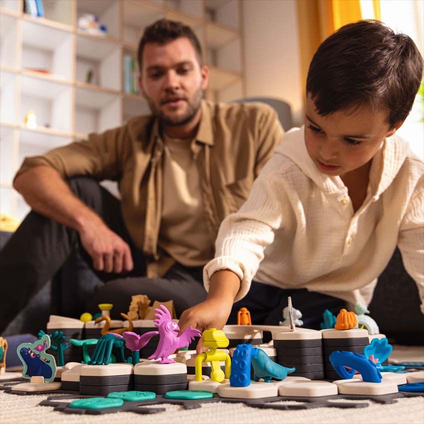 Mit Papa durch ferne Galaxien und zu den Dinos