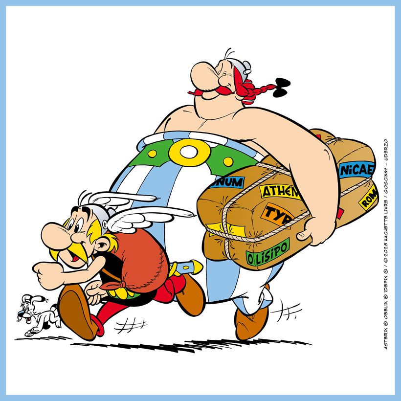 Asterix und Obelix checken die Reisepässe – 41 Tage bis zum 41. Abenteuer!