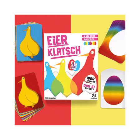 Eierklatsch - ein kunterbuntes Kartenspiel ideal zu Ostern!