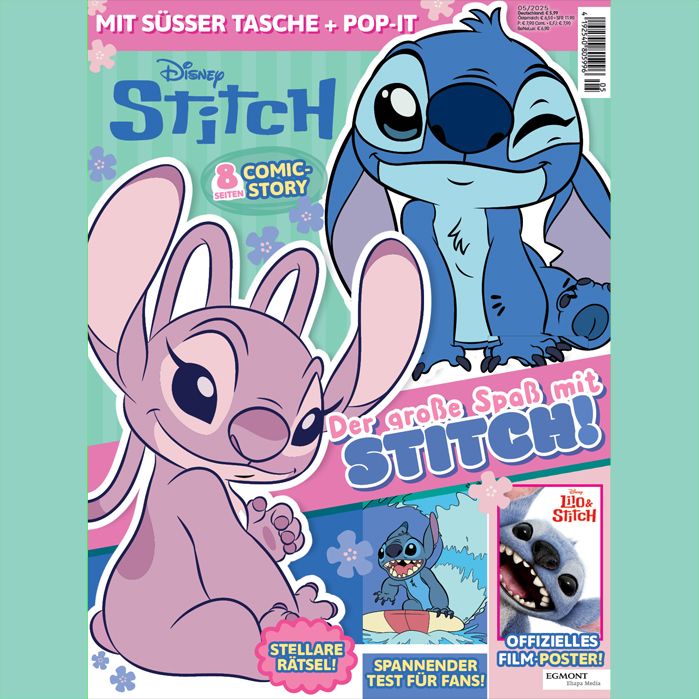 Egmont Ehapa Media startet mit neuem „Stitch-Magazin“ durch