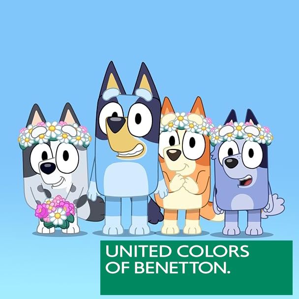 Bluey und Benetton kündigen spannende neue Lizenzpartnerschaft für Herbst/Winter 2025 Kollektion an