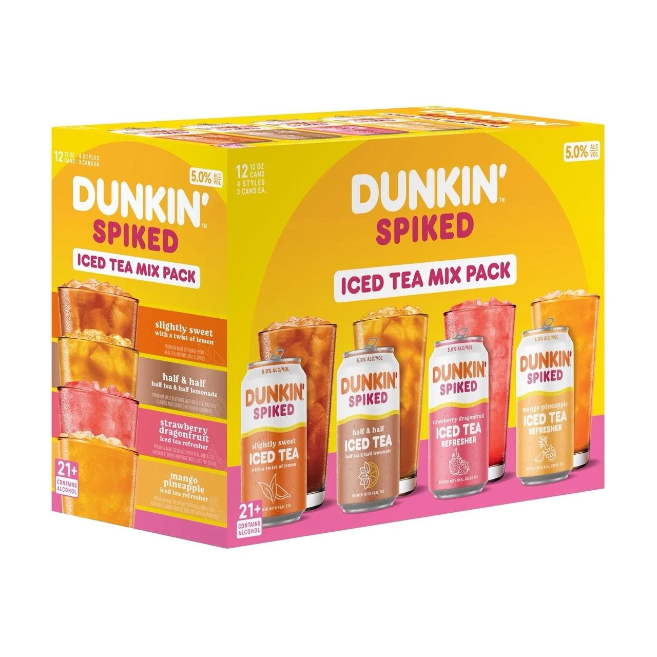 Dunkin, Harpoon Brewery Introduce Spiked Ice Coffee and Iced Tea