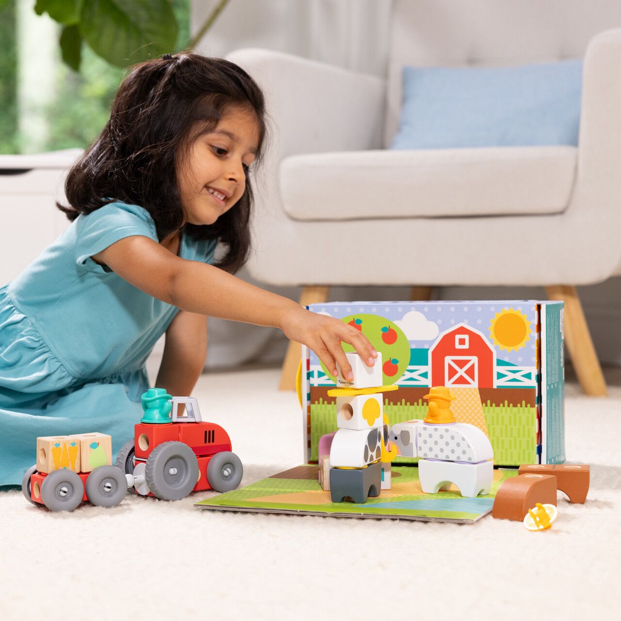 Mit hochwertigem Holzspielzeug von Melissa & Doug die frühkindliche Bildung im Blick