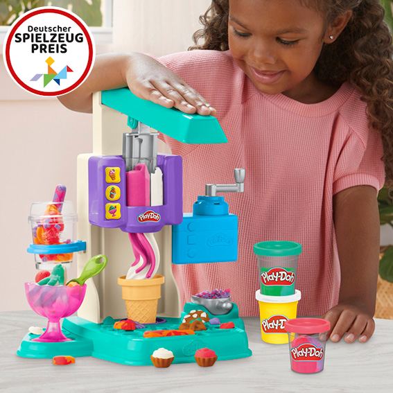 Play-Doh Bunte Regenbogen Eismaschine von Hasbro gewinnt den Deutschen Spielzeugpreis 2024