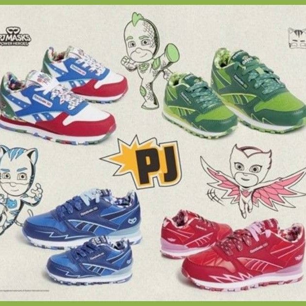 Unleash Your Inner Hero with Reebok x PJ MASKS' New Footwear Collection
