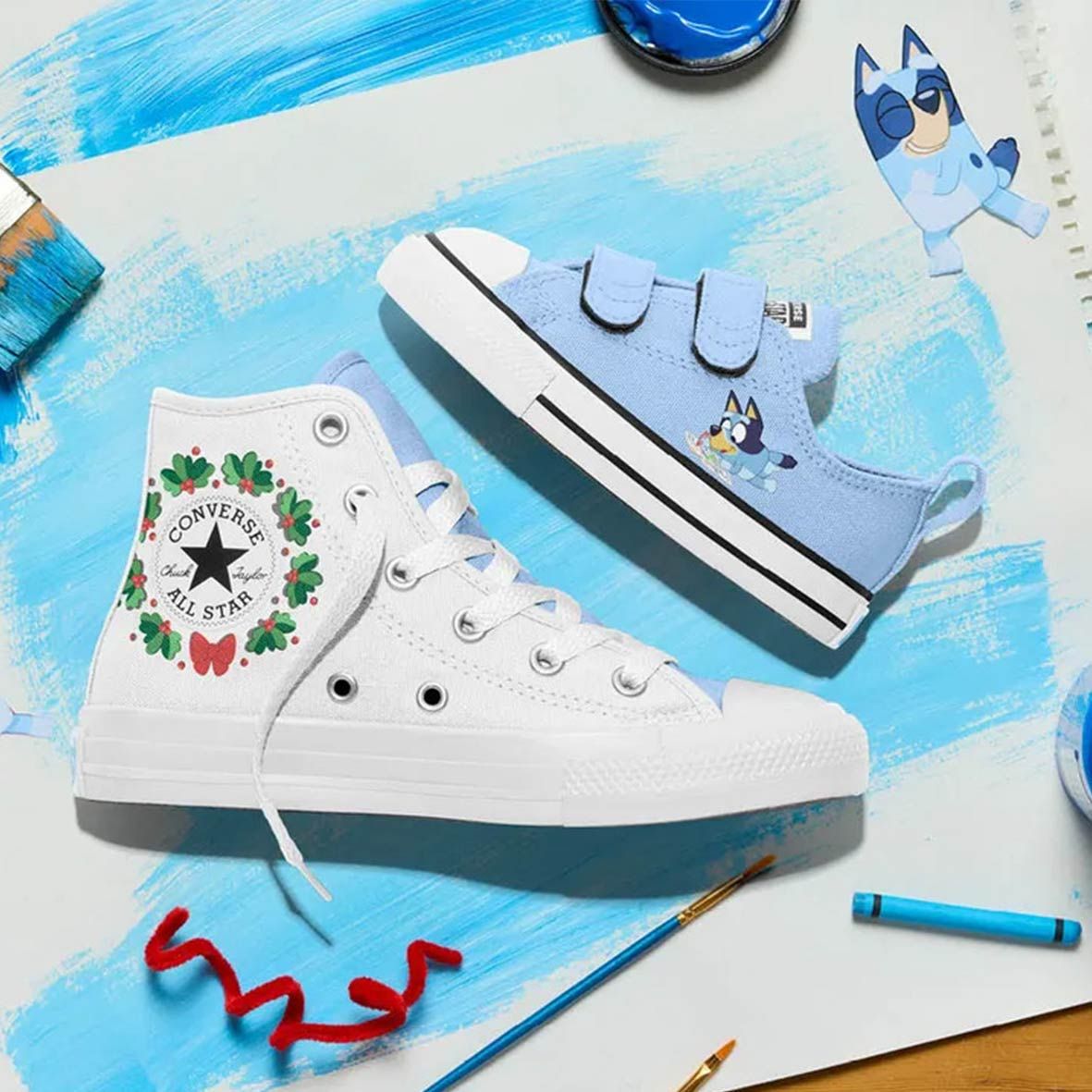 Converse und Bluey bringen frischen Wind in Sneaker-Markt