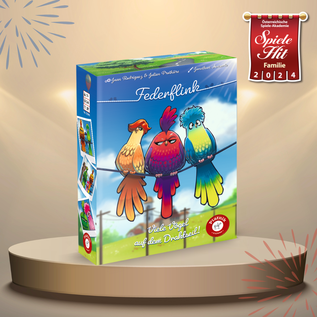 "Federflink" ist der Spiele Hit Familie 2024