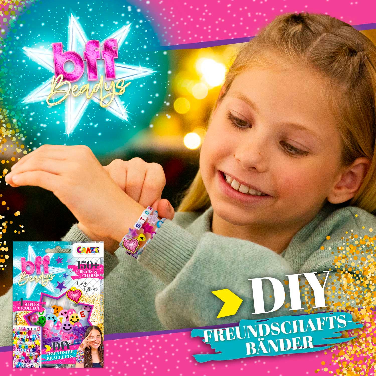 CRAZE erweitert erfolgreiche BFF-Reihe - Best Friends Forever-DIY-Armbänder
