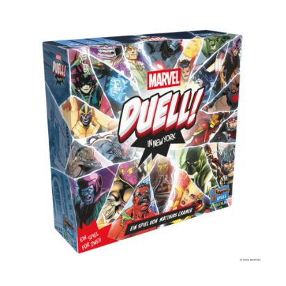 Lookout Spiele und Asmodee präsentieren "MARVEL: Duell! In New York"