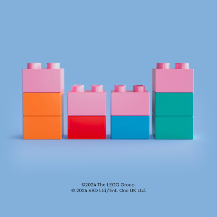 The LEGO Group Welcomes Peppa Pig Franchise into LEGO® DUPLO®