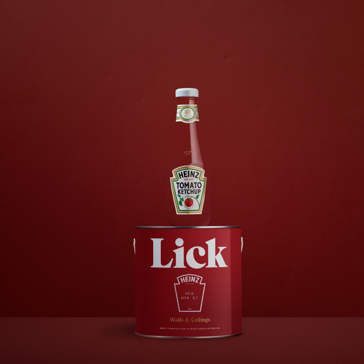 Paint your Home Ketchup Red with Heinz & Lick