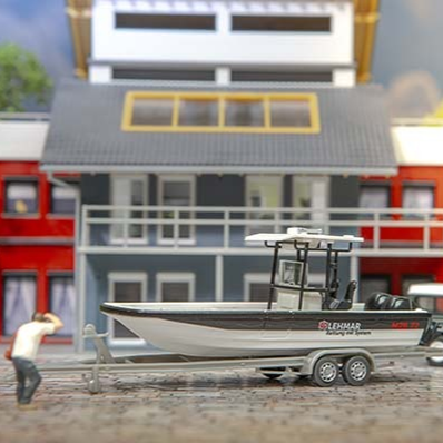 Neues Wiking Modell: Mehrzweckboot MZB 72 von Lehmar