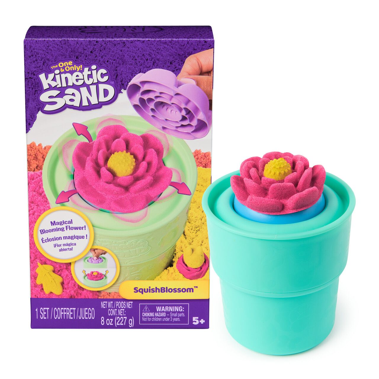 Blütenzauber: Kinetic Sand Squish Blossom