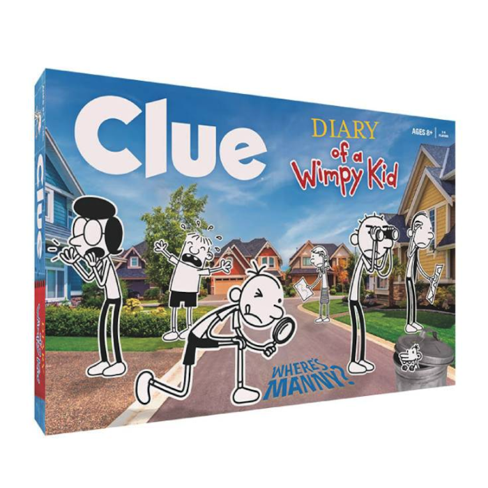 The Op Games Launches CLUE®: Diary of a Wimpy Kid