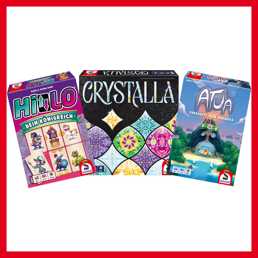 Frühlingszeit ist Spielezeit: Drei spannende Gesellschaftsspiele für die ganze Familie