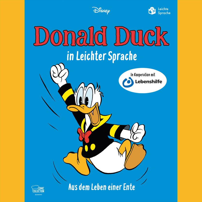 Bundesvereinigung Lebenshilfe e.V. und Story House Egmont: "Donald Duck" inklusiv für alle!