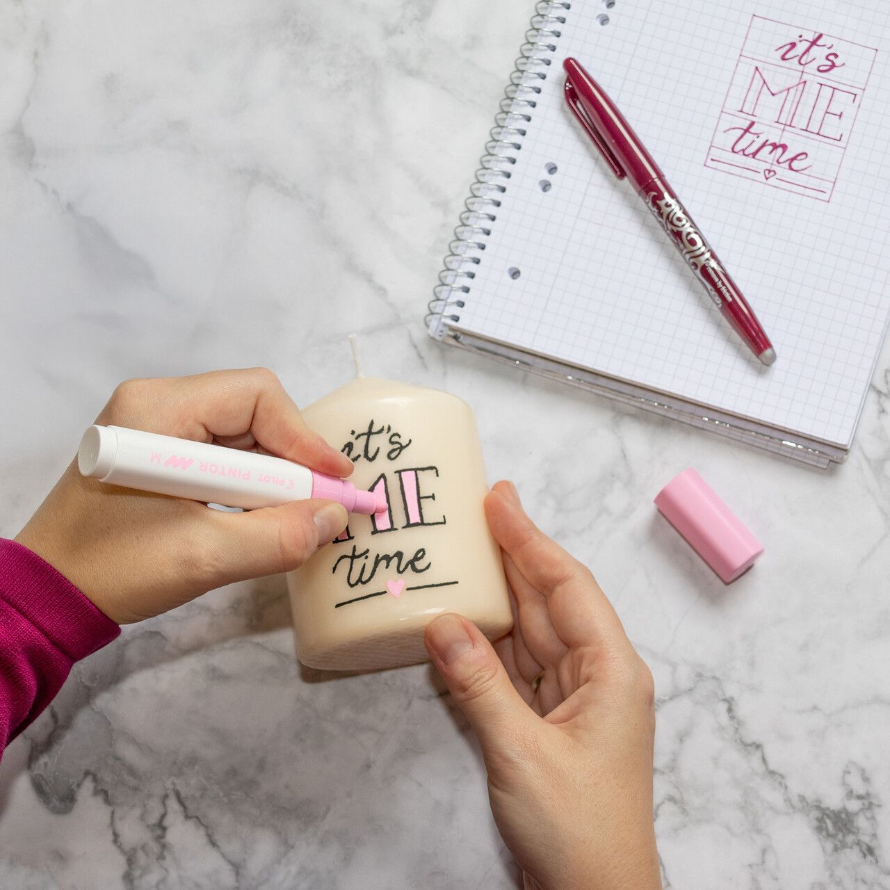 Last Minute Weihnachtsgeschenk mit PINTOR-Kreativmarkern gestalten