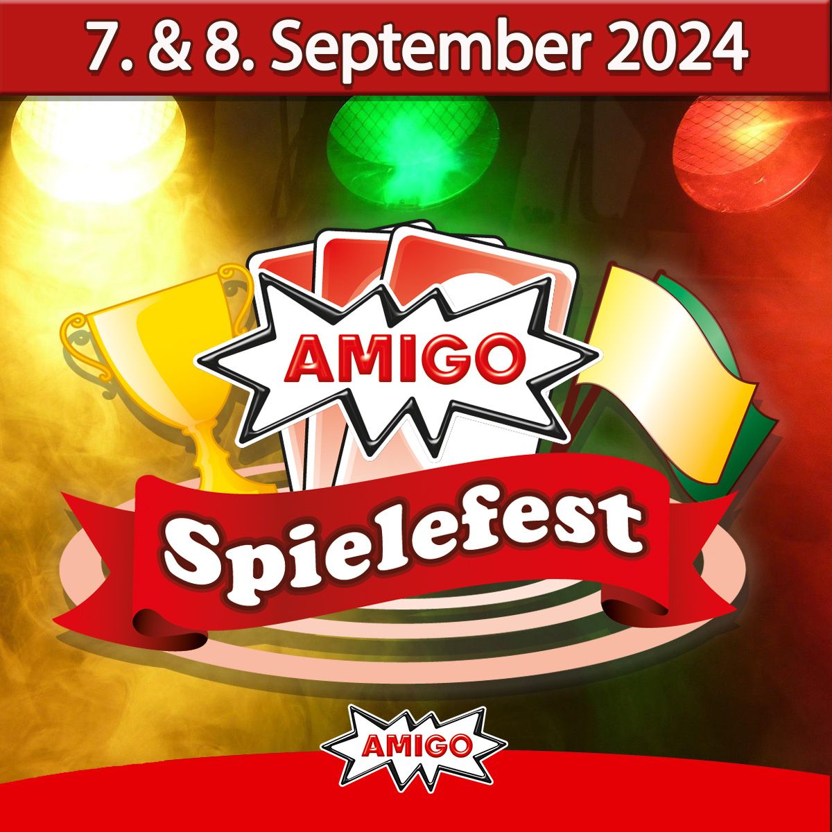 Einladung zum AMIGO-Spielefest