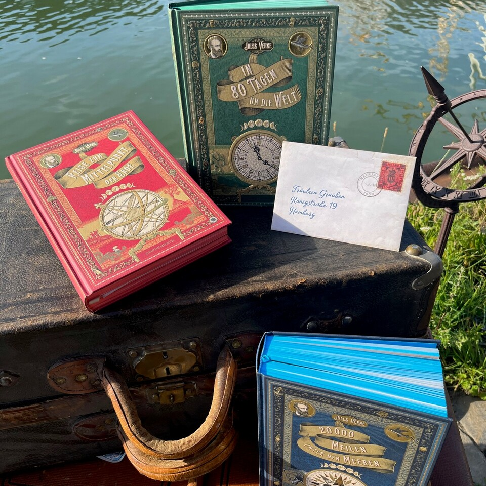 ITB-Award für Schmuckausgaben von Jules Verne. "Brillante Prachtausgaben"