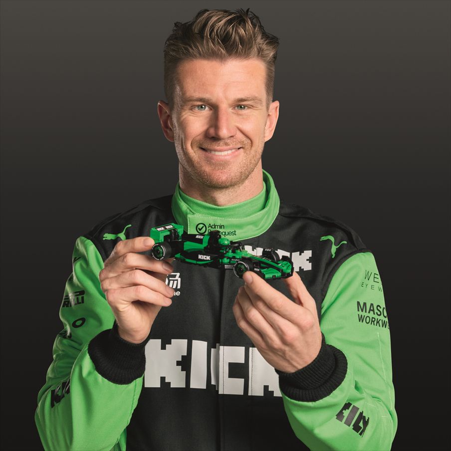 Bau Spannung in 2025 mit Nico Hülkenberg: Jubiläumssaison mit der LEGO Gruppe und Formel 1