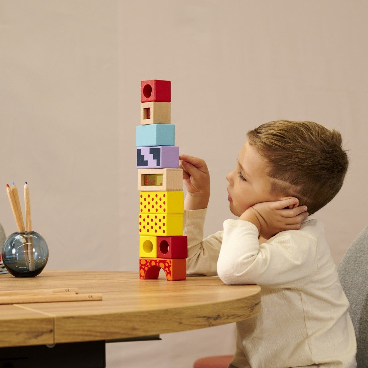 Bauen, Stecken, Schrauben - Seit 75 Jahren mit Eichhorn Holzspielwaren